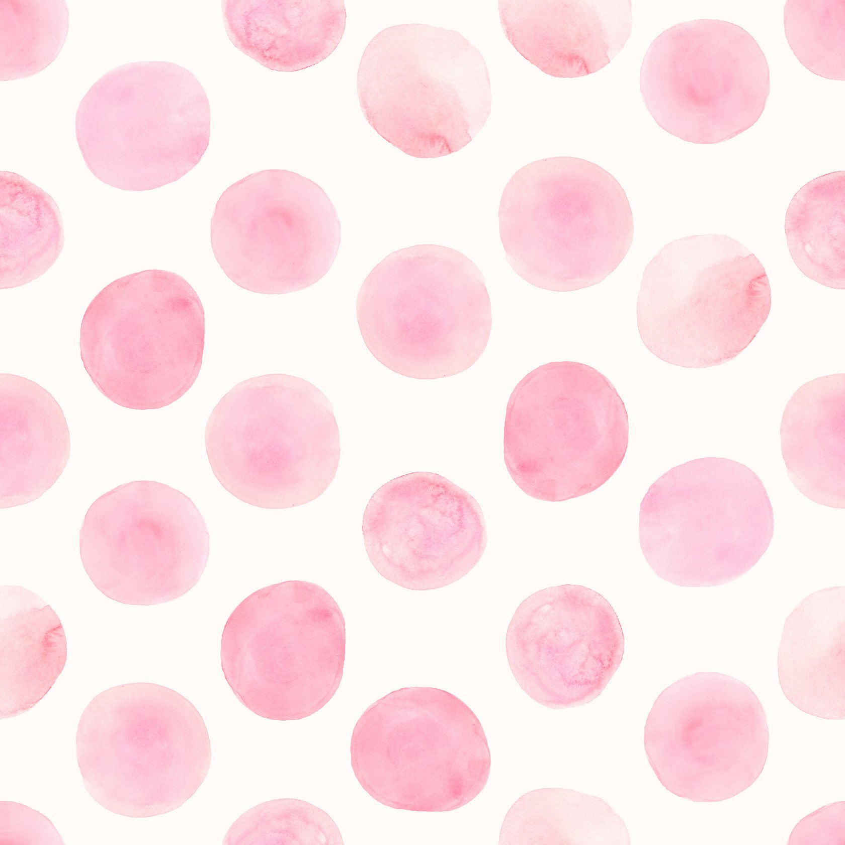 Seamless Polka Dots Background.